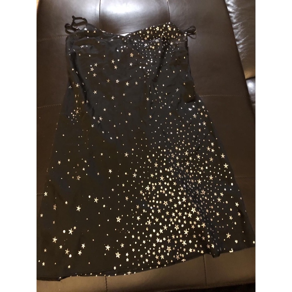 Victoria’s Secret Black Star Embellished Gown